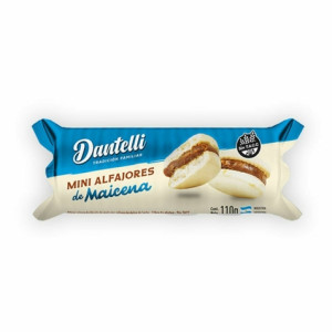 Alfajores De Maicena Sin Tacc X 110 Grs - Dantelli
